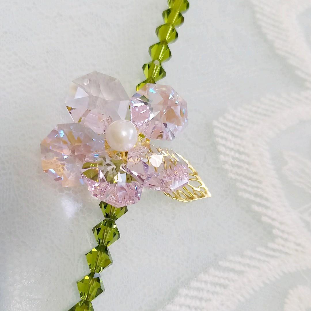 サンキャッチャー♡ハンドメイド「サクラサク」