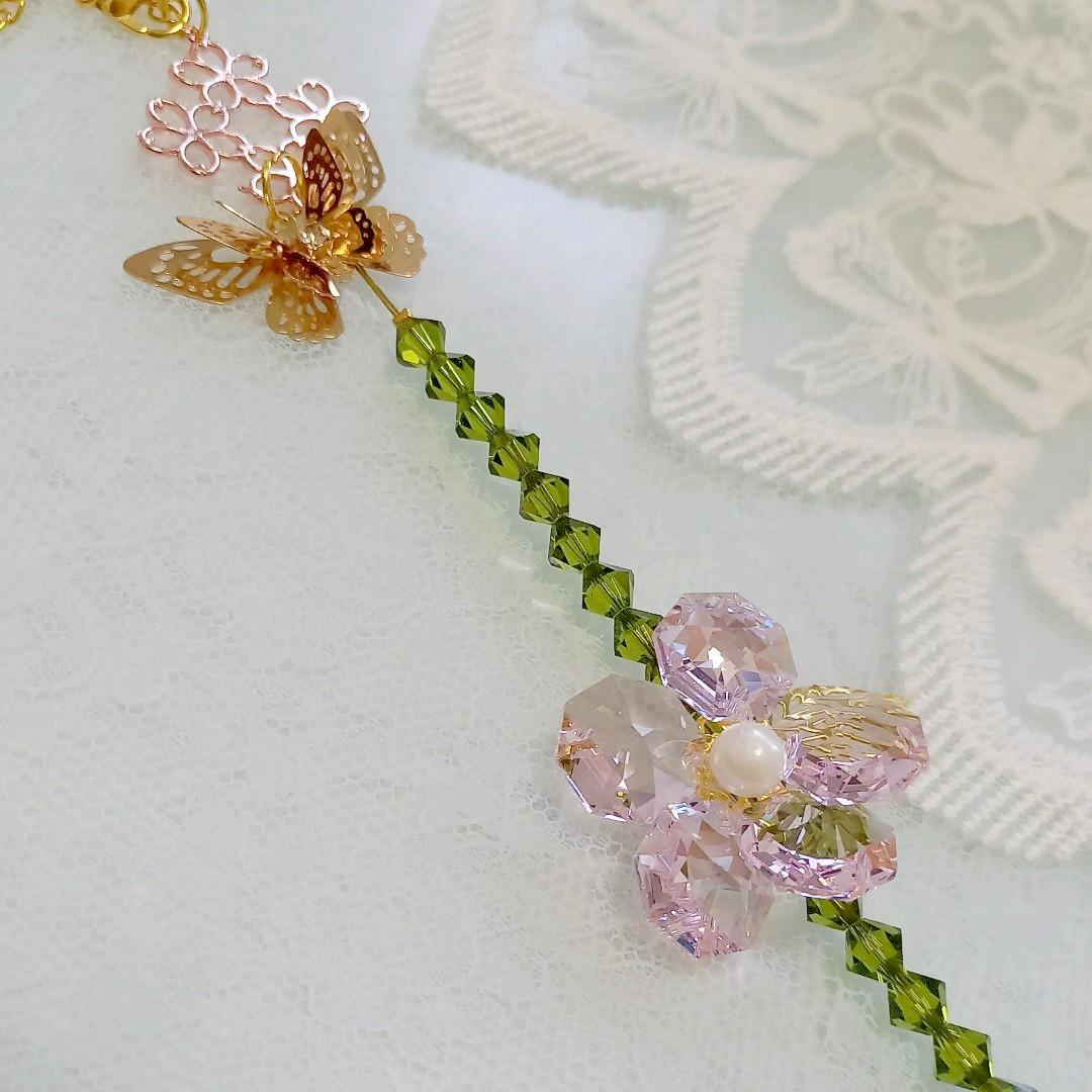 サンキャッチャー♡ハンドメイド「サクラサク」