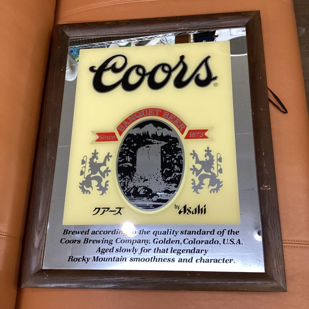 Coors クアーズ　パブミラー