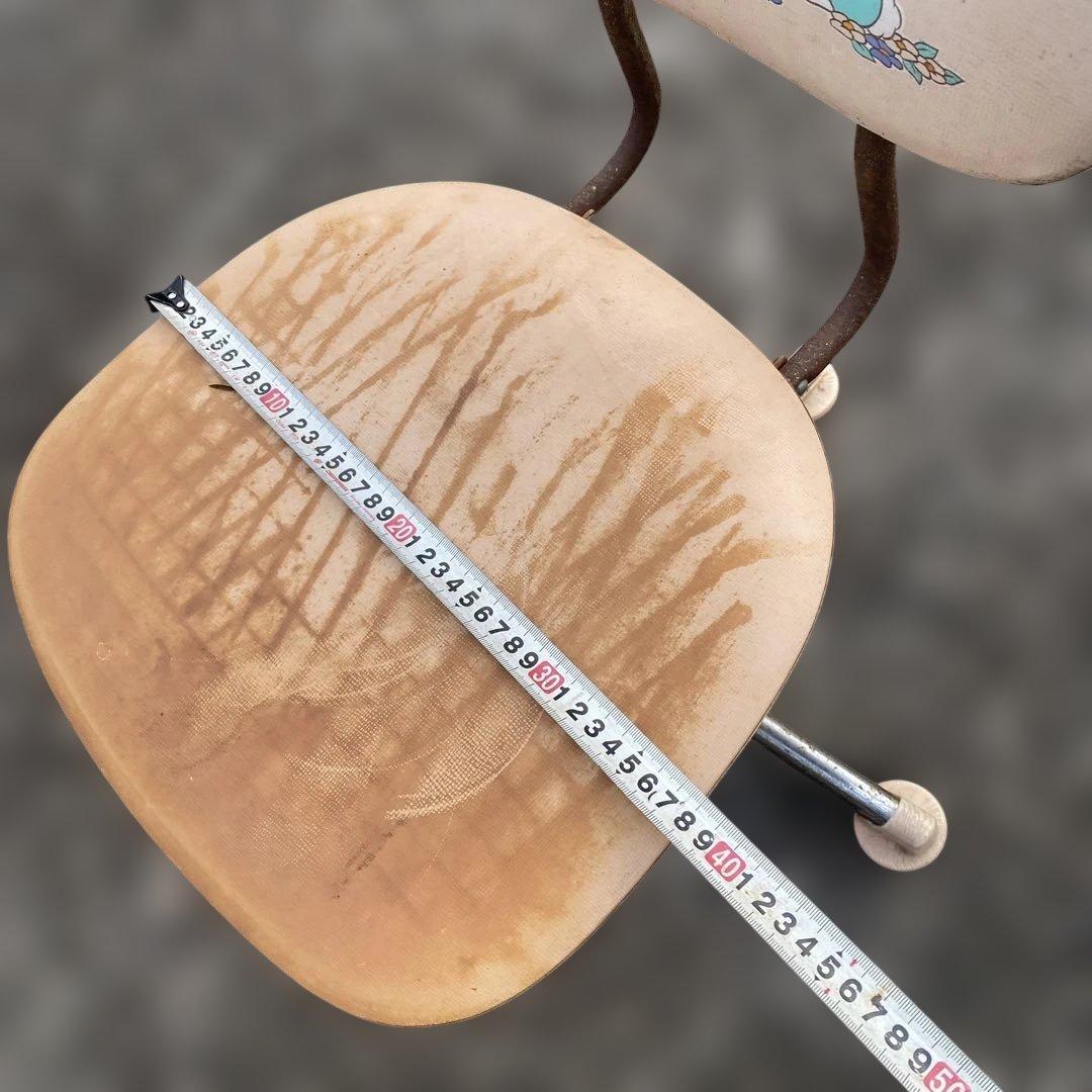 chitose 椅子 バンビ　ディズニー　Disney 金属製　昭和レトロ