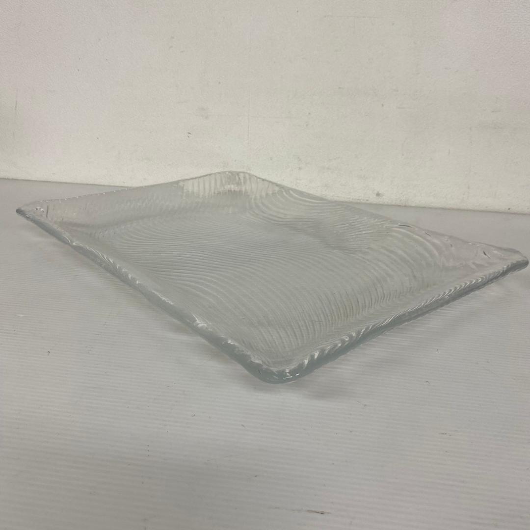 【東洋佐々木ガラス】 潮路 活きづくり盛皿 小 ガラス 皿 大皿 硝子