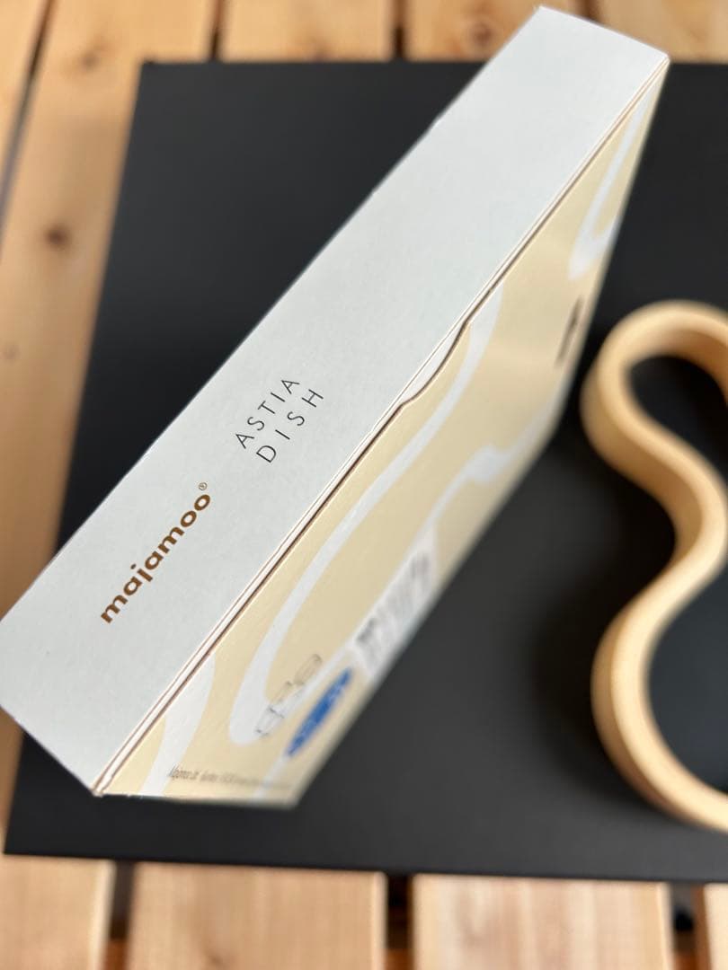 新品　majamoo 白樺のトレイ　アスティア　マルティカイネン15cmブラック