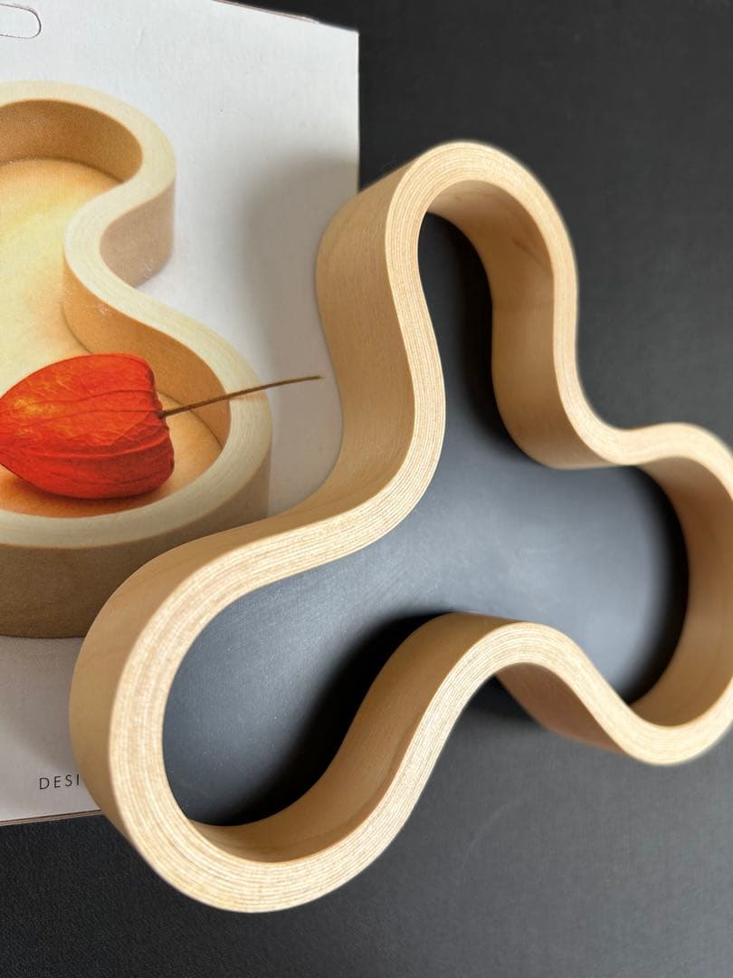 新品　majamoo 白樺のトレイ　アスティア　マルティカイネン15cmブラック