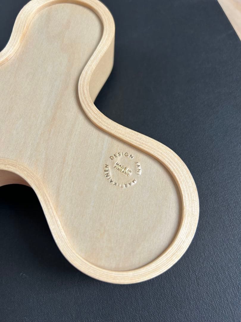 新品　majamoo 白樺のトレイ　アスティア　マルティカイネン15cmブラック