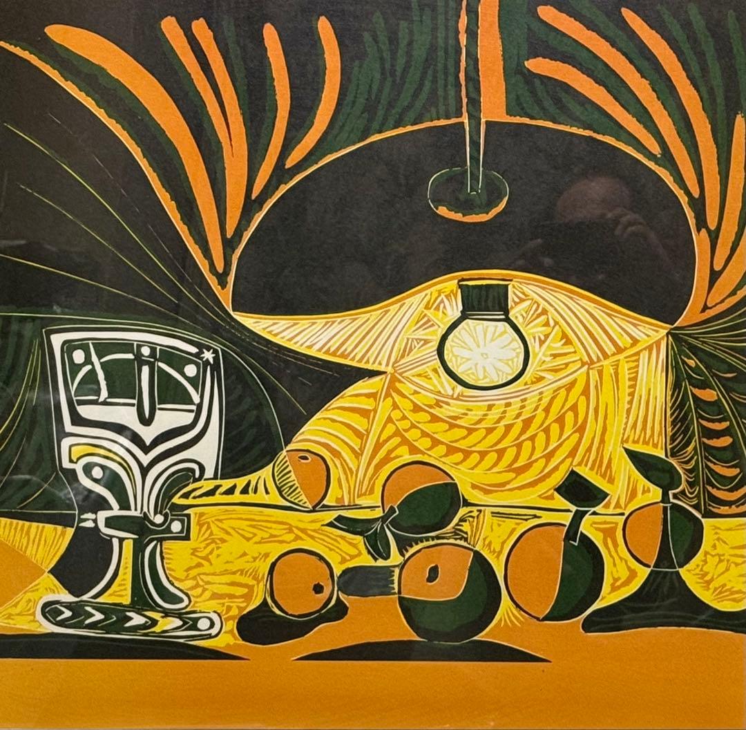 1969年ボルチモアミュージアムで開催された ピカソリノカット展の為のリトグラフ