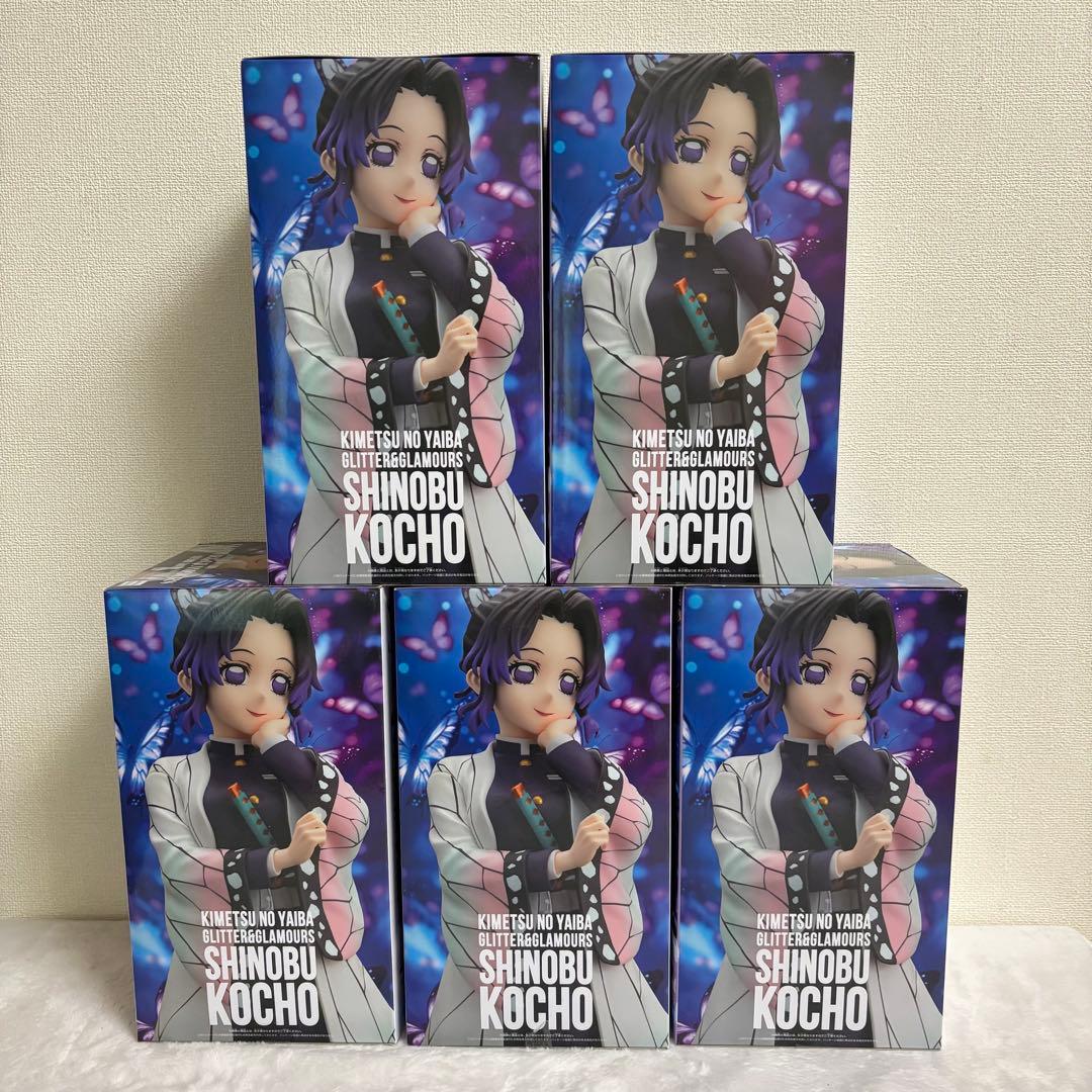 鬼滅の刃　GLITTER&GLAMOURS 胡蝶しのぶ　フィギュア　5個セット