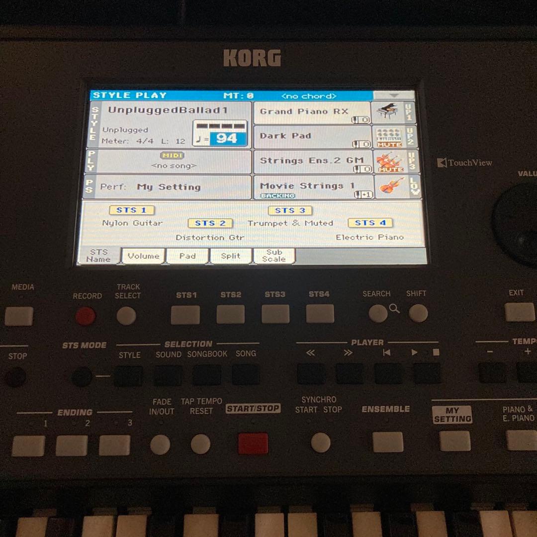 付属品多数！　KORG Pa600 Professional Arranger