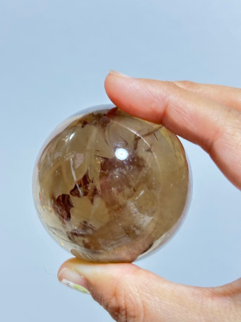 一面虹　最高　ブラジル 非加熱　スモーキー　ブラックファントム イエロークォーツ