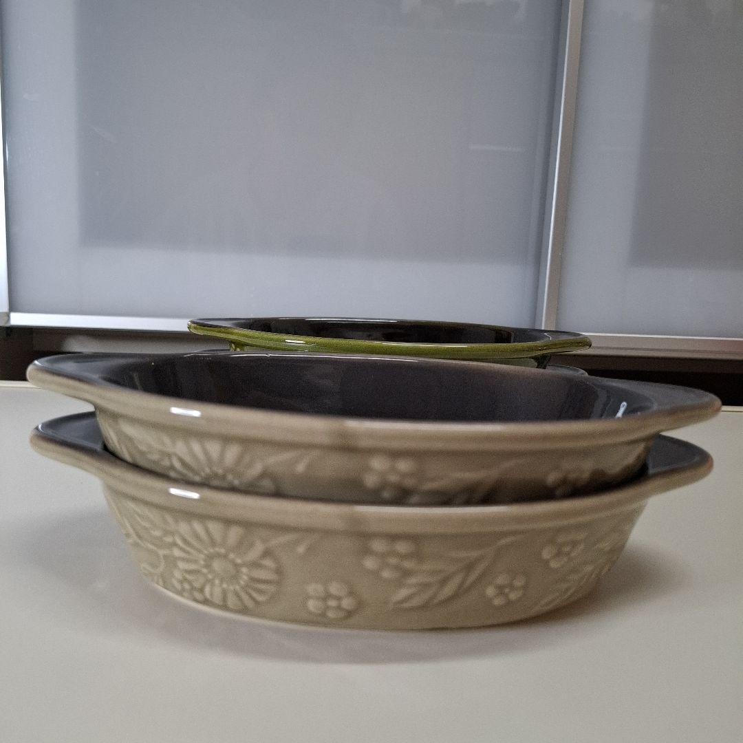 光泉窯 グラタン皿 ４点
