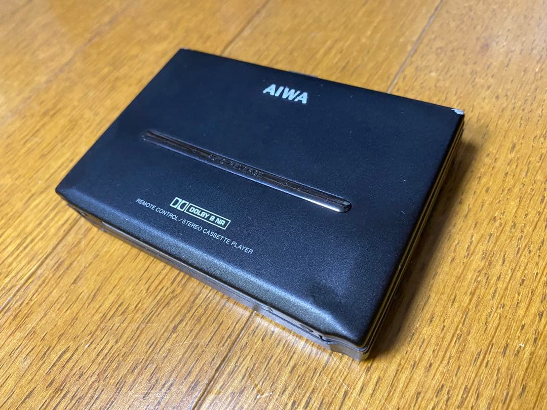 AIWA アイワ ポータブルカセットプレーヤー HS-PL55 ジャンク品