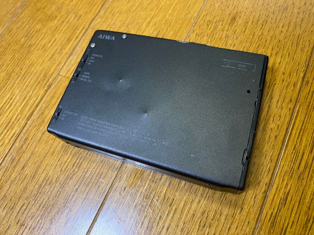 AIWA アイワ ポータブルカセットプレーヤー HS-PL55 ジャンク品
