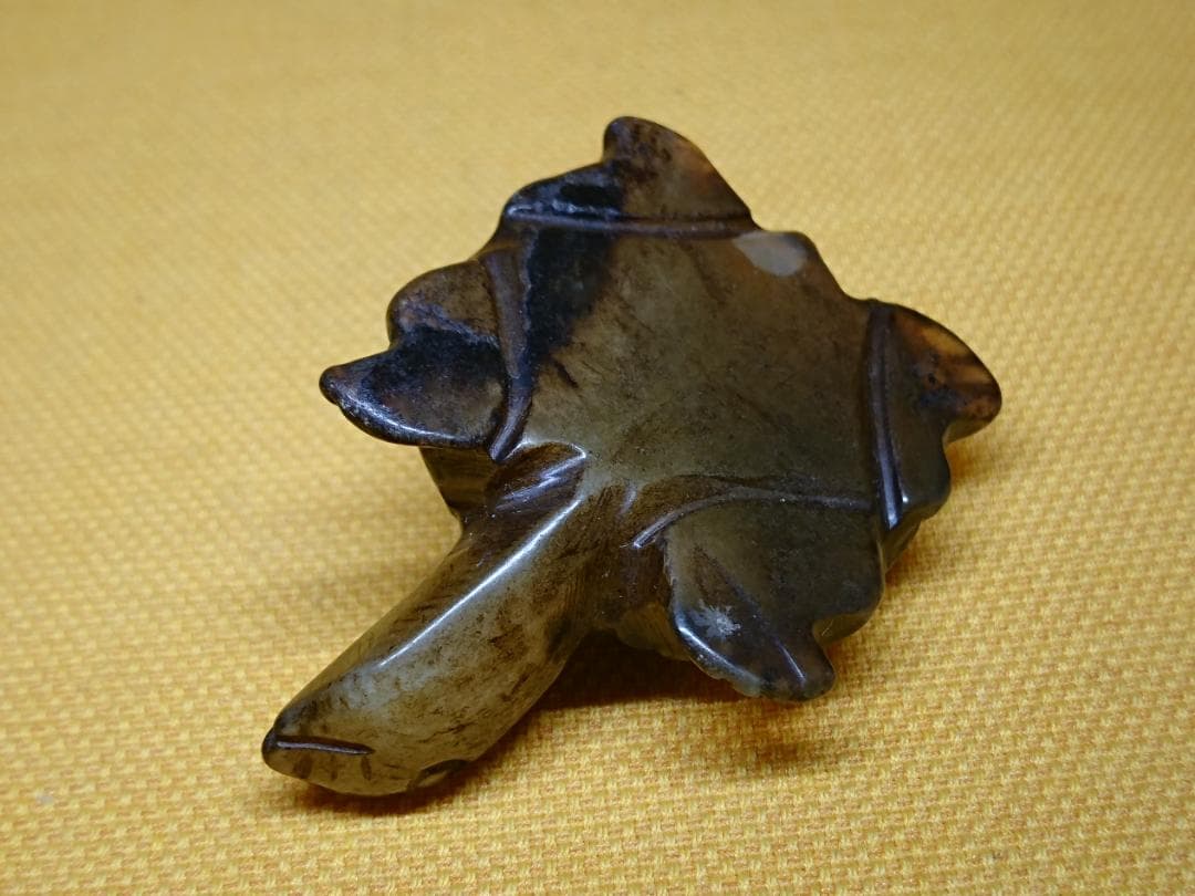 古玉　古玩　カメ　亀　オブジェ　置物　インテリア　工芸品　美術品　A1278