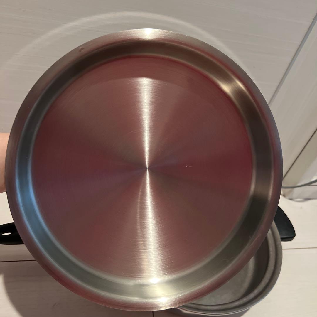 すうあんり 【美品】Amway 大フライパン