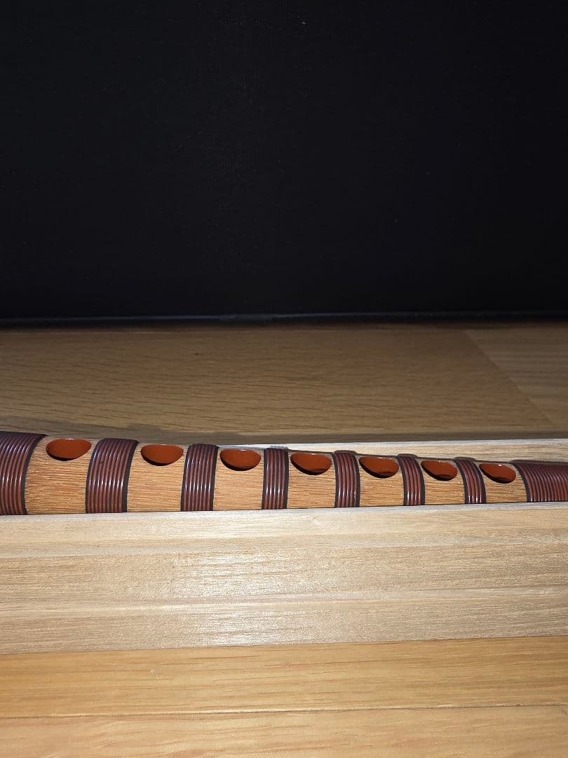 カヨチャンさま専用 龍笛 本管 赤茶