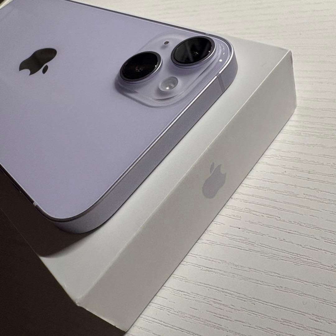 iPhone14 Plus 128GB パープル SIMフリー 極美品