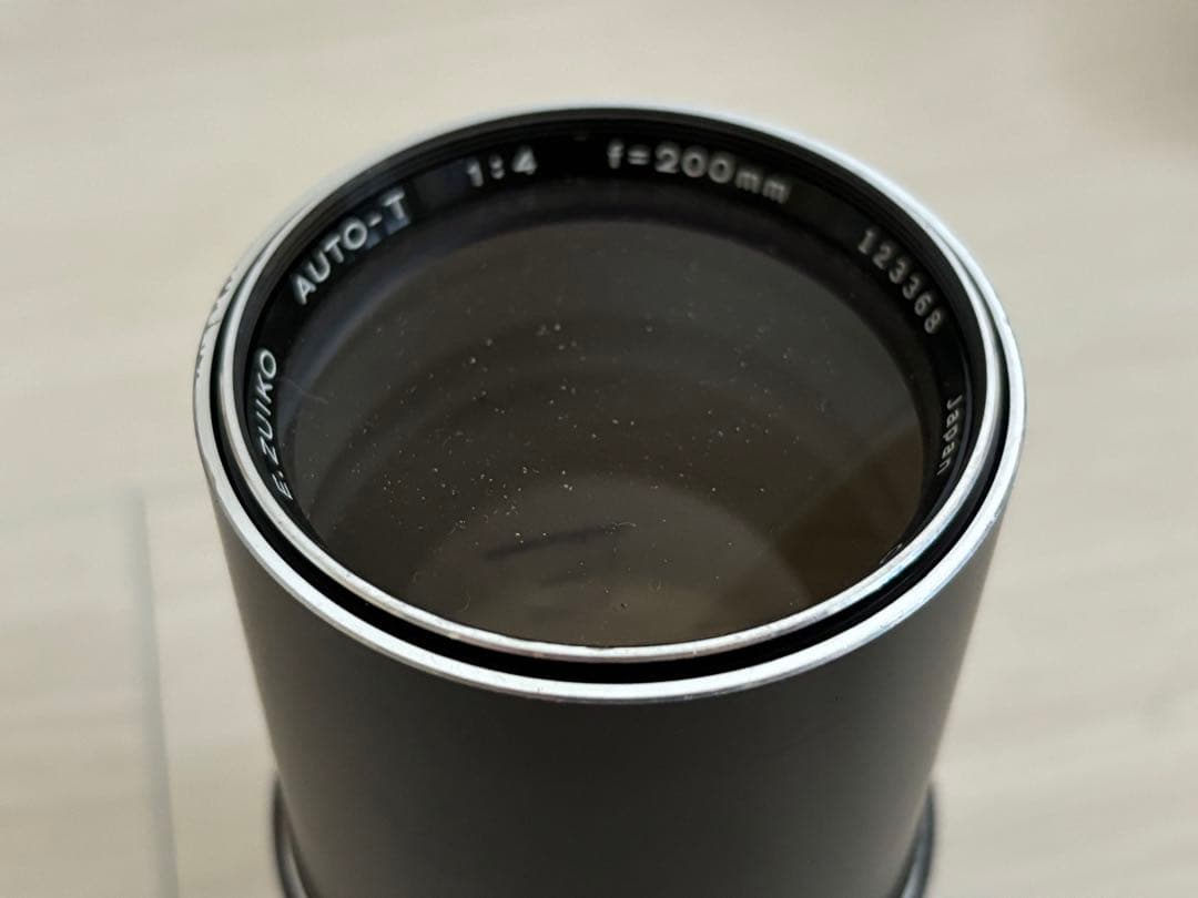 OLYMPUS フィルムカメラ　OM-1 2台　レンズ200m