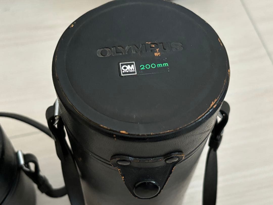 OLYMPUS フィルムカメラ　OM-1 2台　レンズ200m