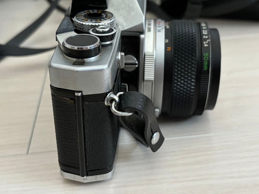 OLYMPUS フィルムカメラ　OM-1 2台　レンズ200m