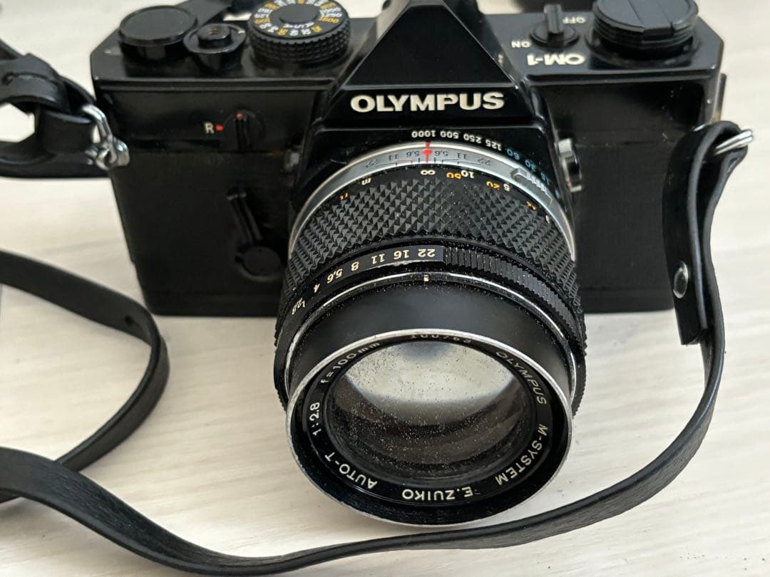 OLYMPUS フィルムカメラ　OM-1 2台　レンズ200m