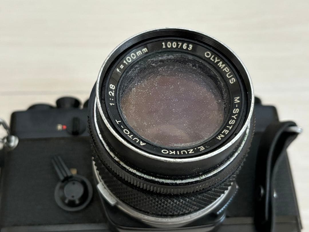 OLYMPUS フィルムカメラ　OM-1 2台　レンズ200m