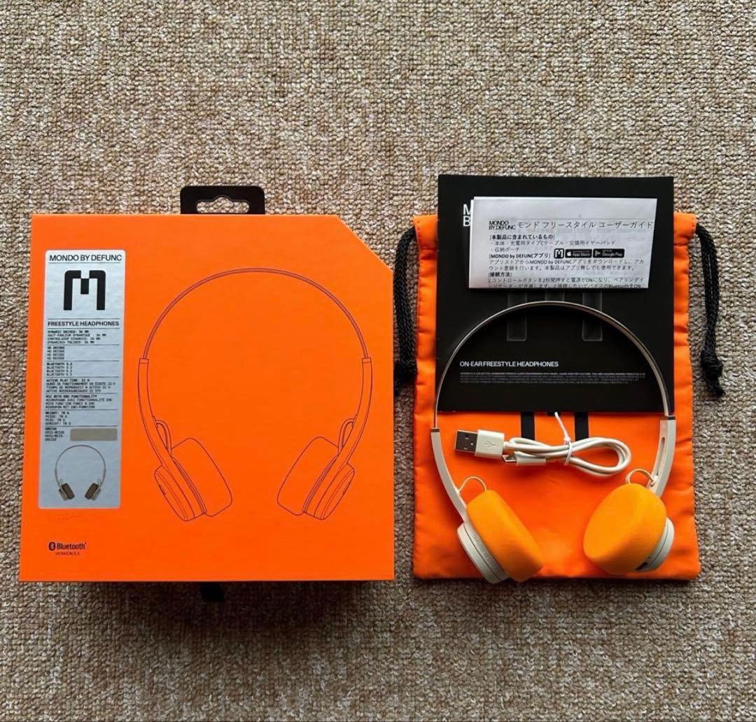 MONDO BY DEFUNC FREESTYLE ヘッドホン グレージュ