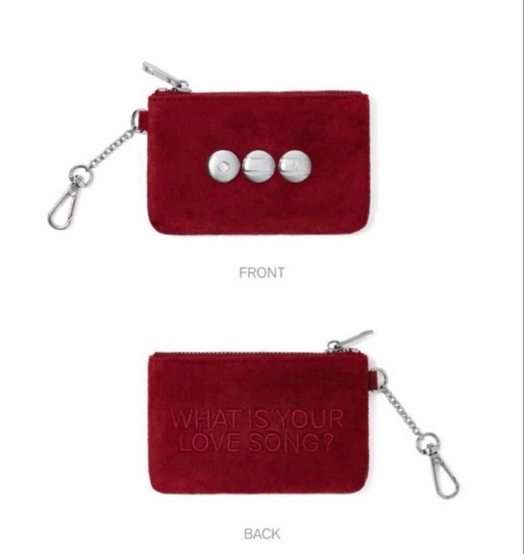 BTS 公式 ポップアップ ARIRANG カードホルダー 赤 アリラン