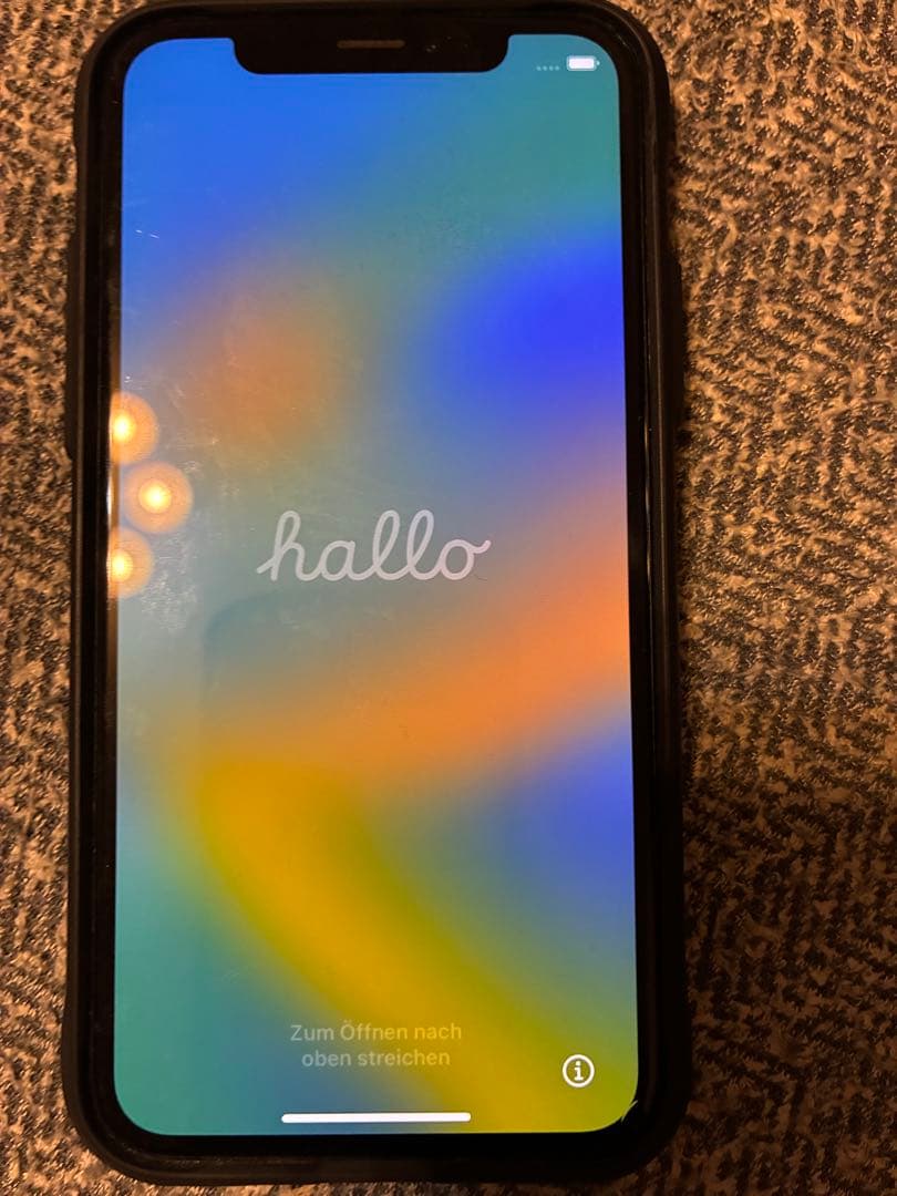 【美品　送料無料】Apple iPhone X スペースグレー 本体　1年使用