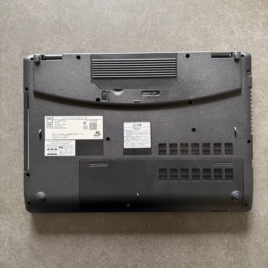 NEC LAVIE Smart NS PC-SN224FSA5-1 初期化済み