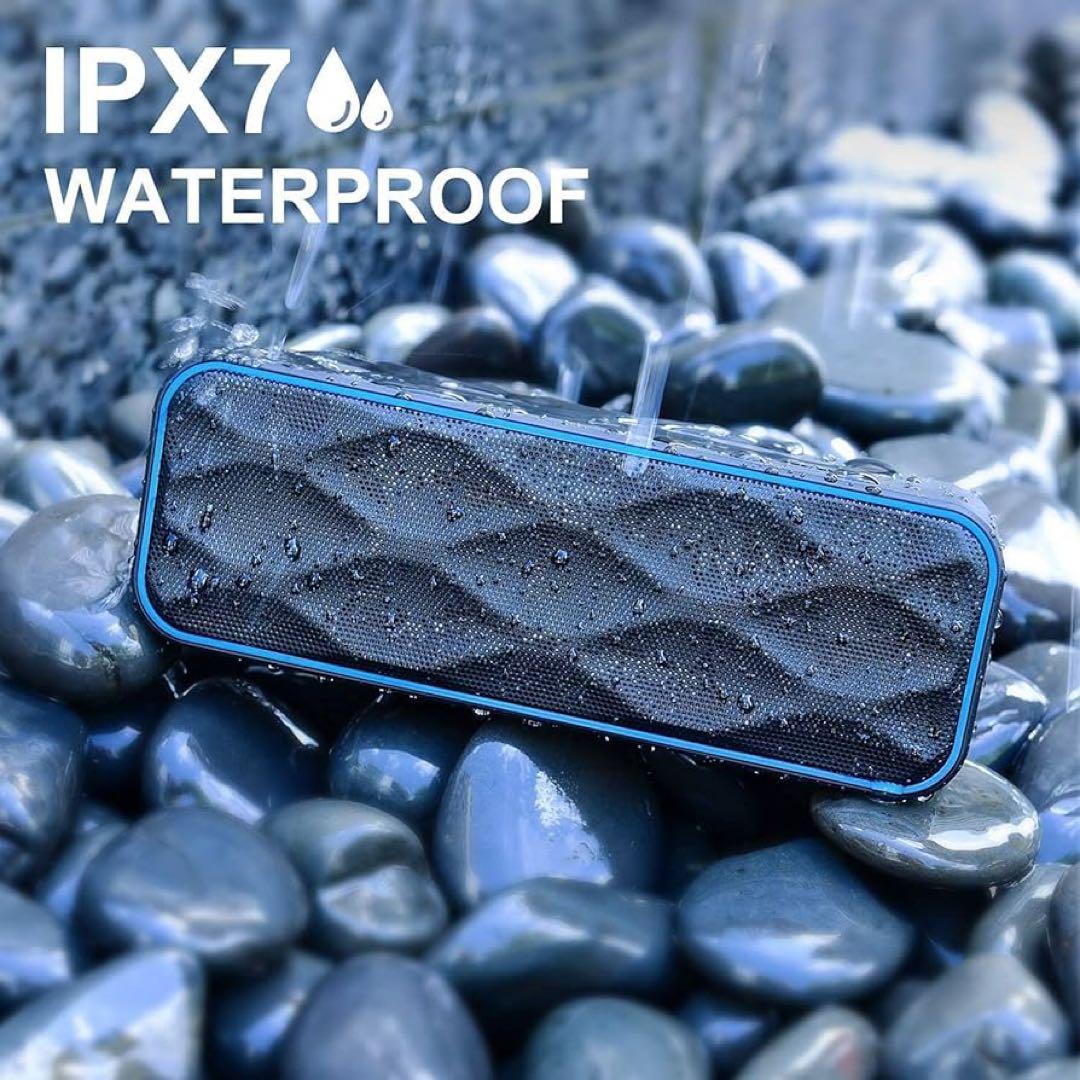 Bluetooth スピーカー ワイヤレススピーカー IPX7 防水　高音質