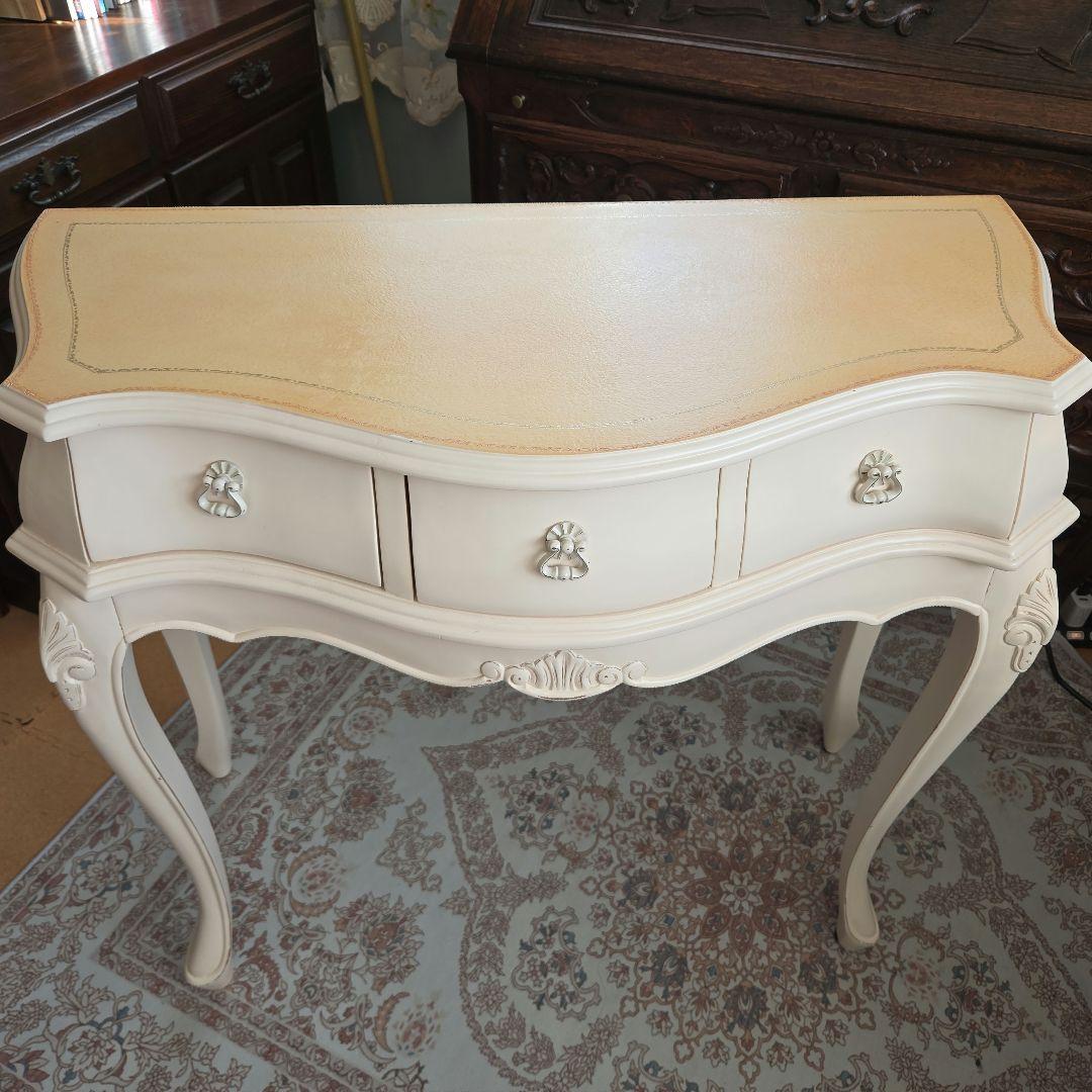 『タムコ！！』フレンチスタイル デスク コンソール 猫足 アンティーク調