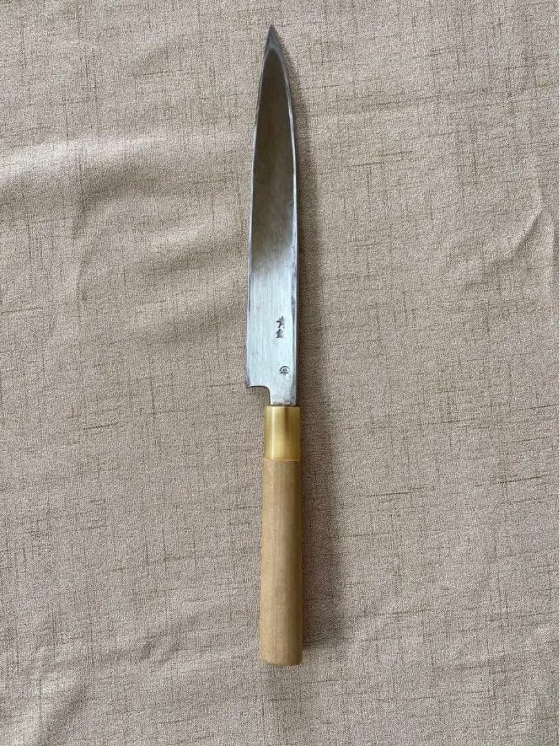 播州武介さんの出刃包丁、刺身包丁