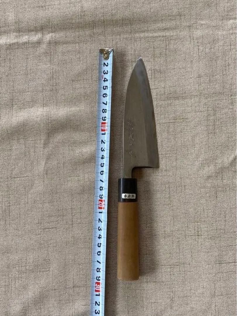 播州武介さんの出刃包丁、刺身包丁