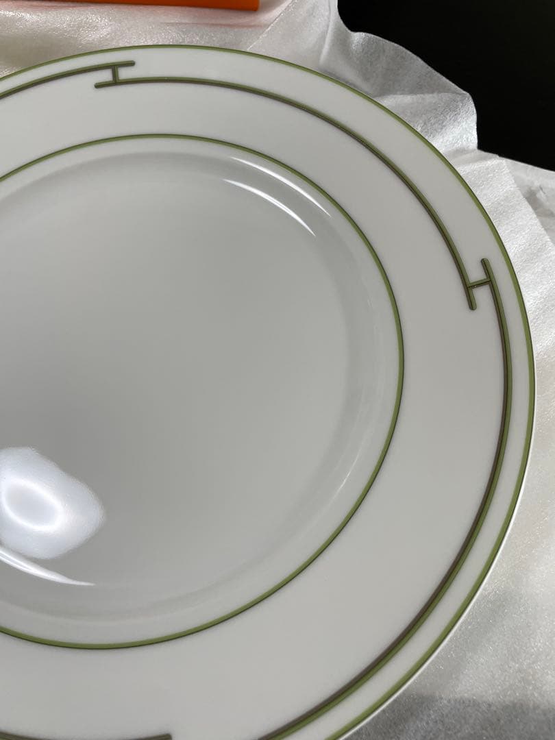 アーリーサマーSALE☆HERMESエルメス リズムグリーン27.5cmプレート