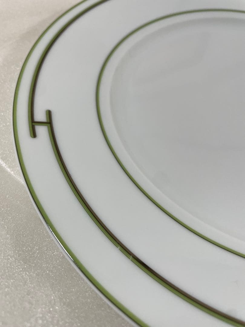 アーリーサマーSALE☆HERMESエルメス リズムグリーン27.5cmプレート