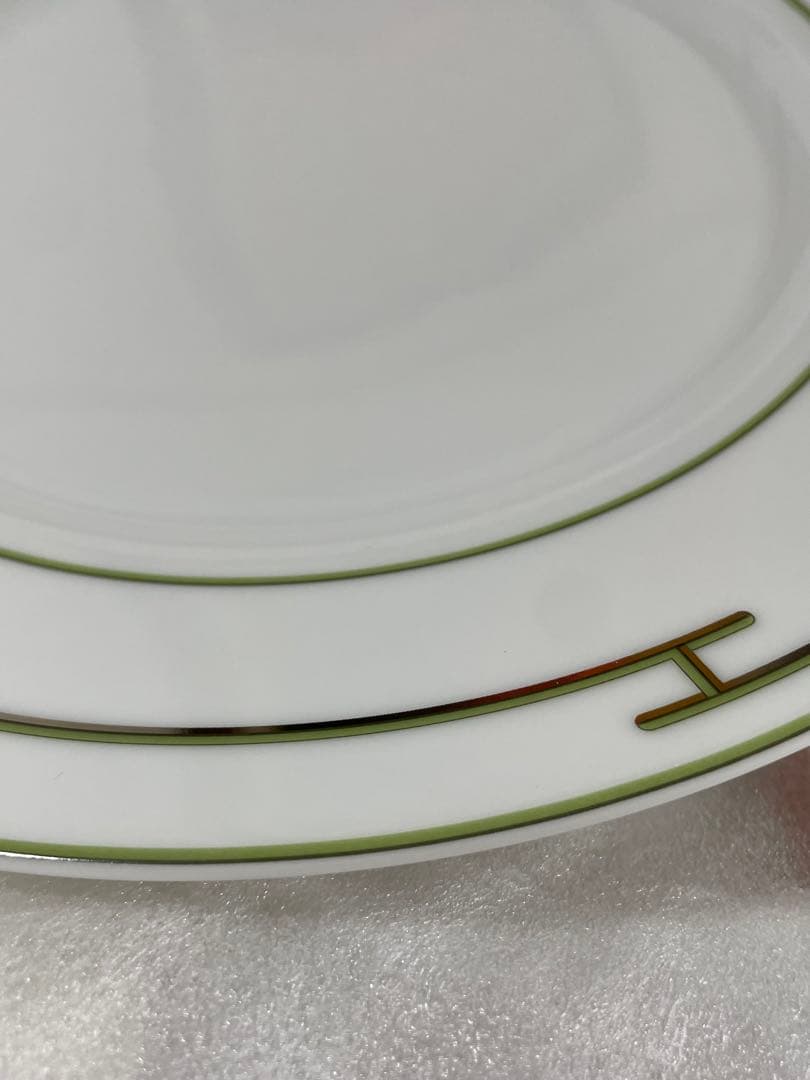 アーリーサマーSALE☆HERMESエルメス リズムグリーン27.5cmプレート
