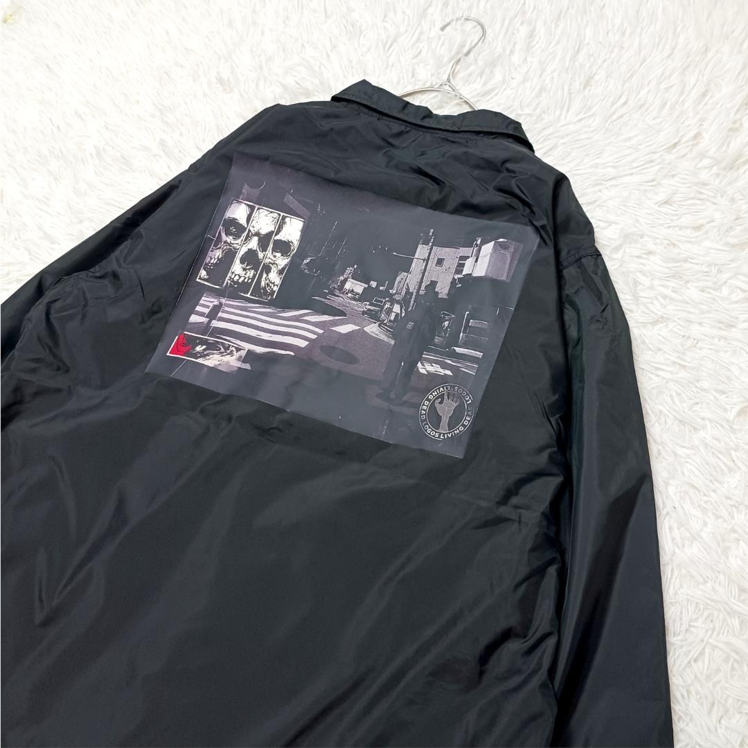 大きいサイズ✨　amazarashi　アマザラシ　コーチジャケット　黒　XL