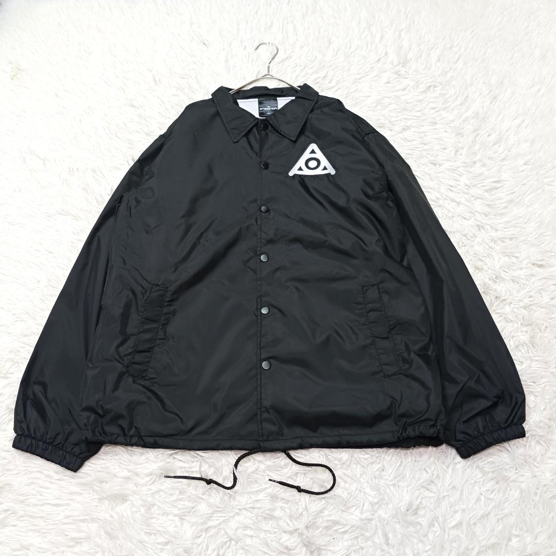 大きいサイズ✨　amazarashi　アマザラシ　コーチジャケット　黒　XL