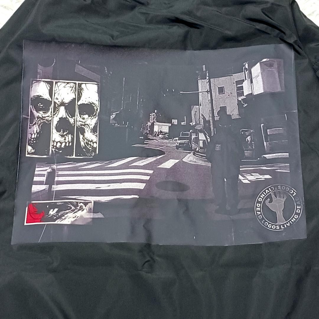 大きいサイズ✨　amazarashi　アマザラシ　コーチジャケット　黒　XL