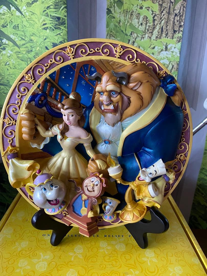 激レア超超希少ディズニー　美女と野獣　3D 置物　豪華版　限数5000個
