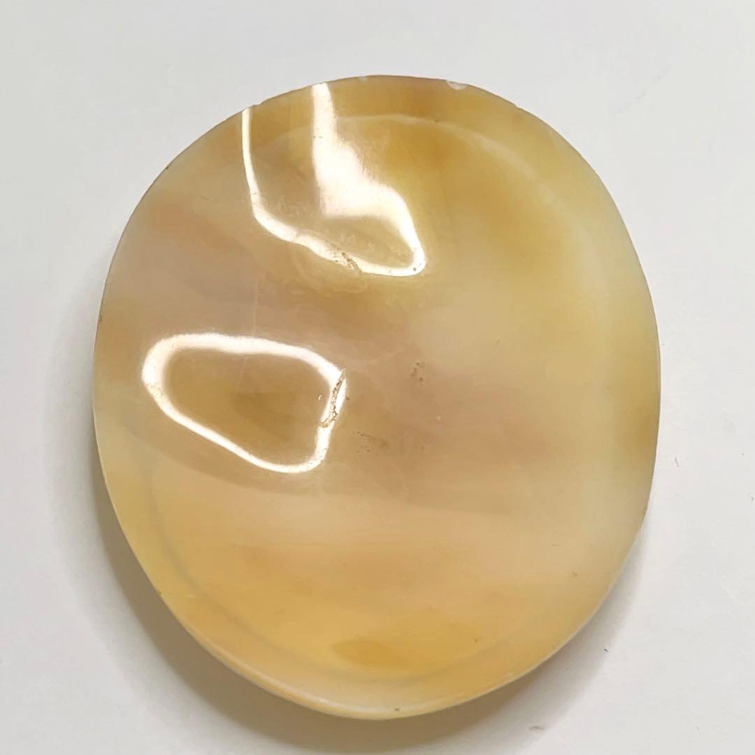 作家物 ビッグサイズ シェルカメオ ルース 裸石 8.1×6.2cm 134ct