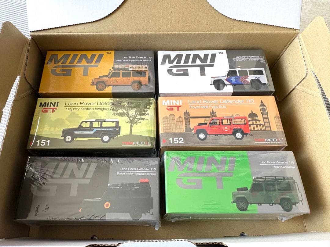 新品未開封Mini GT Land Rover Defender 110 セット