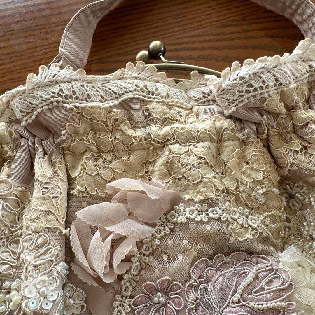 刺繍がま口バック