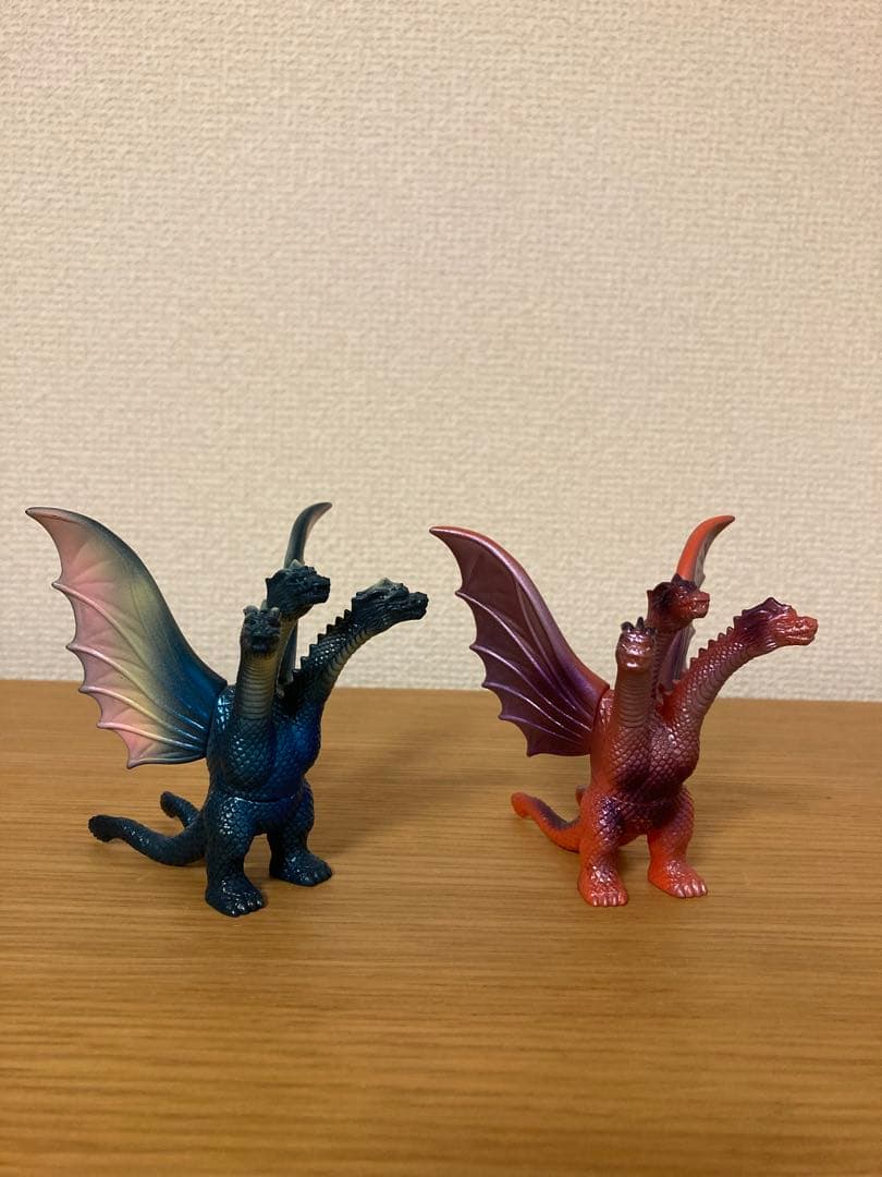 マルサン　キングギドラ　ミニ　2体セット
