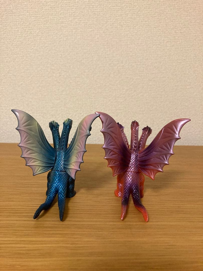 マルサン　キングギドラ　ミニ　2体セット