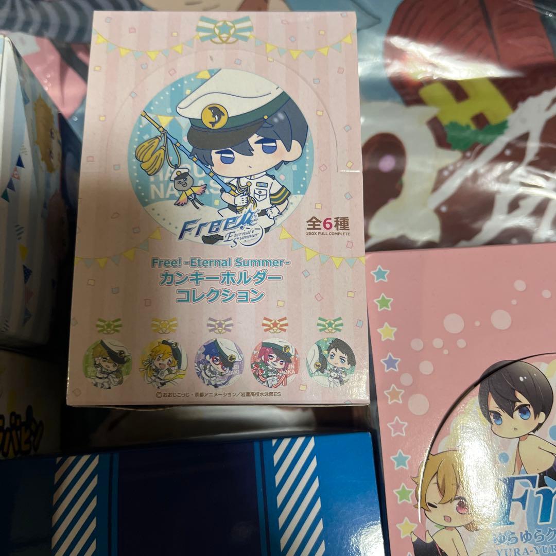 free! ハイスピード　マスコット　ラバピン　デスクマット　未使用品