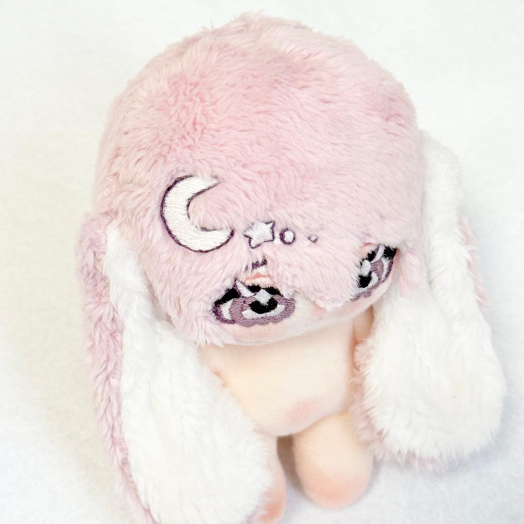 【夜空うさぎ】骨あり 自作ぬい 約10cm