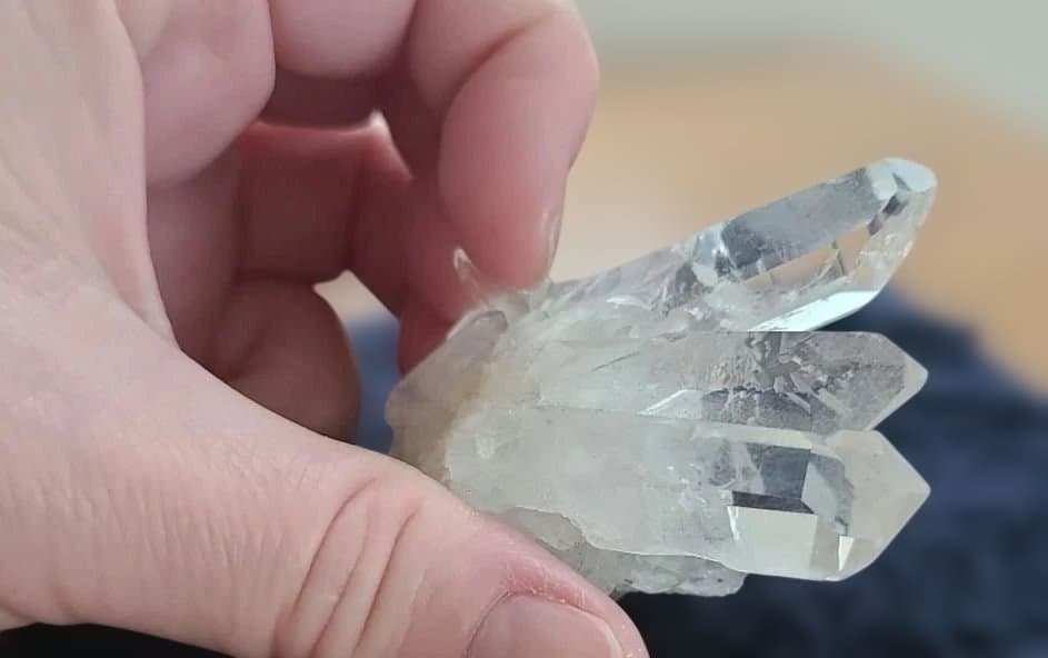 美しいヒマラヤ産水晶クラスター