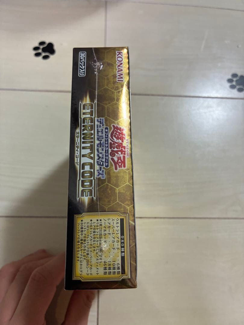 【新品未開封】遊戯王 ETERNITY CODE BOX エタニティコード