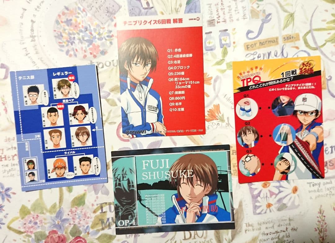 不二周助セット　テニスの王子様