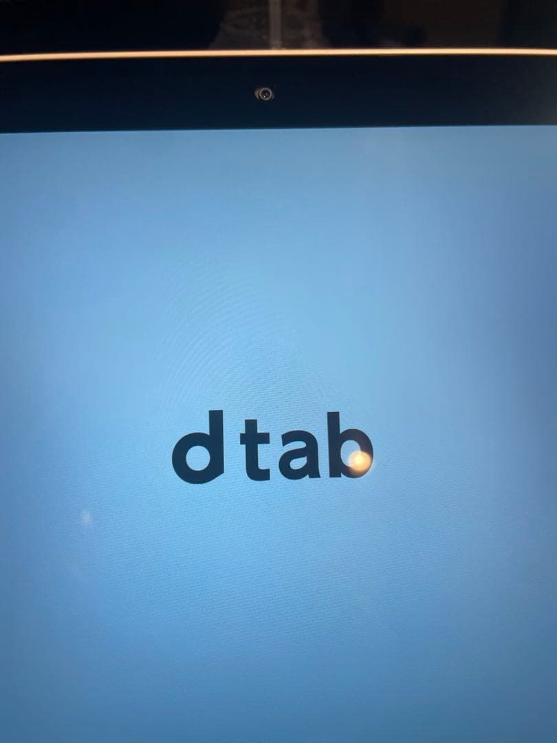 美品 タブレットd-tab d-51C 64GB ホワイト eSIM本体のみ